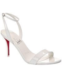 Christian Louboutin - Miss Z 80 Patent Sandal - Lyst