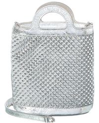 Marni - Mesh & Leather Bucket Bag - Lyst