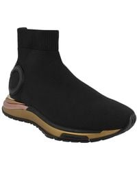 Ferragamo - Gardena Ankle Sock Sneaker - Lyst