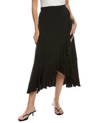 Vince Camuto - Maxi Wrap Skirt - Lyst