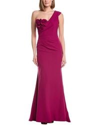 Rene Ruiz - One-Shoulder Column Gown - Lyst