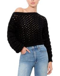 Alice + Olivia - Allene Wool-Blend Sweater - Lyst