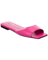 The Attico - Devon Leather Sandal - Lyst