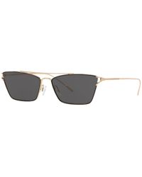 Oliver Peoples Evey 59mm Sunglasses - Metallic