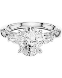 Amairah - 14K 2.15 Ct. Tw. Lab-Grown Diamond 3 Stone Ring - Lyst