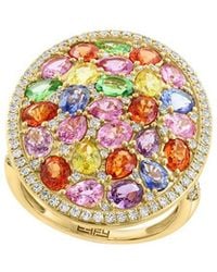 Effy Fine Jewelry - 14K 5.67 Ct. Tw. Diamond & Gemstone Ring - Lyst