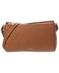 Vince - Smyrna Wos Top Zip Leather Crossbody - Lyst