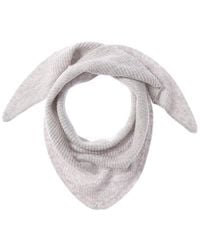 Phenix - Rib Knit Cashmere Neckerchief - Lyst