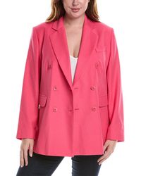 Marina Rinaldi - Plus Double-breasted Blazer - Lyst