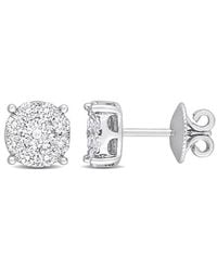 Rina Limor - 14k 1.14 Ct. Tw. Diamond Studs - Lyst