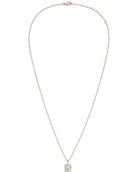 Diana M. Jewels - Diana M. 14K Rose 12.25 Ct. Tw. Lab-Grown Diamond Pendant Necklace - Lyst
