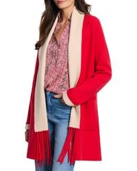 NIC+ZOE - Cool Nights Reversible Fringe Jacket - Lyst