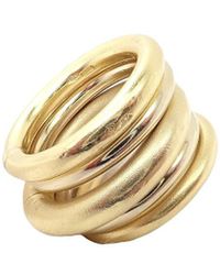 Pomellato - Tubolare 18K Two-Tone Ring (Authentic Pre-Owned) - Lyst