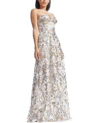 Dress the Population - Daven Fit & Flare Dress - Lyst