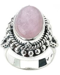 Samuel B. - Samuel B 5.80 Ct. Morganite Oval Statement Ring - Lyst