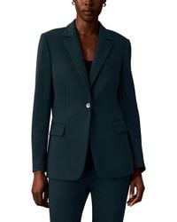 Calvin Klein - One-Button Notch Collar Jacket - Lyst