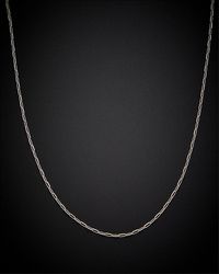 Italian Gold - 14K Paperclip Chain Necklace - Lyst