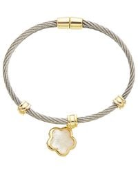 Juvell - 18K Plated Pearl Bracelet - Lyst