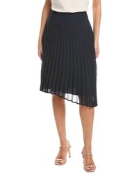 Tahari - Accordion Pleated Skirt - Lyst