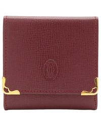 Cartier - Leather Coin Case (Authentic Pre-Loved) - Lyst