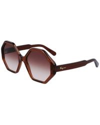 Ferragamo - Ferragamo 74935 55mm Sunglasses - Lyst