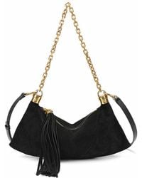 Tiffany & Fred Paris - Suede Tassel Hobo Bag - Lyst
