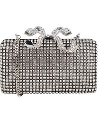 Self-Portrait - Self-Portrait Crystal Box Clutch - Lyst