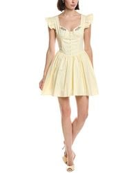HL Affair - Short Sleeve Mini Dress - Lyst