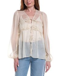 Bardot - Ashton Sheer Blouse - Lyst