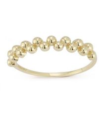 Ember Fine Jewelry - 14k Double Row Ball Ring - Lyst
