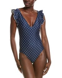 summersalt - The Ruffle Backflip One-Piece - Lyst