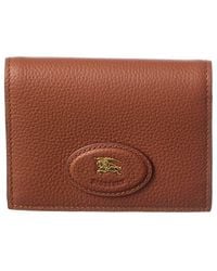 Burberry - Bloomsbury Folding Leather Card Case - Lyst