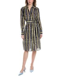 Piazza Sempione - Silk Midi Dress - Lyst