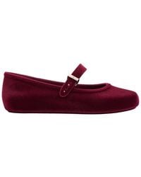 Melissa - Soft Velvet Ii Ballerina Flat - Lyst