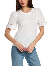 Design History - Combo Sleeve T-shirt - Lyst