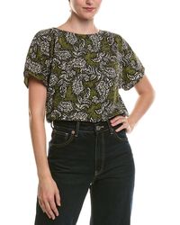Anne Klein - Bateau Neck Top - Lyst