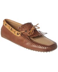 Tod's - Gommino Leather Loafer - Lyst