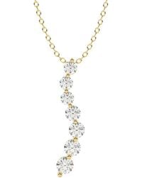 Diamond Select Cuts - 14K 1.00 Ct. Tw. Diamond Pendant Necklace - Lyst