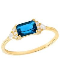TIRAMISU - 14K Over 0.54 Ct. Tw. Gemstone Solitaire Ring - Lyst