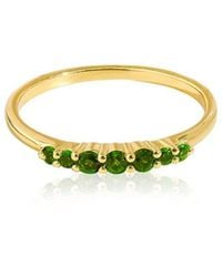 TIRAMISU - 14K Over 0.28 Ct. Tw. Chrome Diopside Ring - Lyst