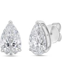 Diana M. Jewels - Diana M. 14K 1.50 Ct. Tw. Lab-Grown Diamond Earrings - Lyst