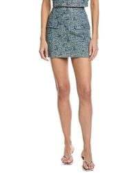 Amanda Uprichard - Bello Mini Skirt - Lyst
