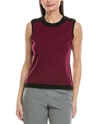 KARL LAGERFELD - Knit Top - Lyst