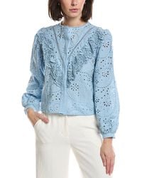 HL Affair - Eyelet Top - Lyst
