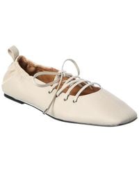 Rag & Bone - Sophia Leather Ballet Flat - Lyst