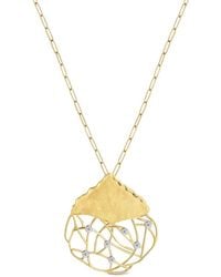 Reiss - 14K 0.14 Ct. Tw. Diamond Necklace - Lyst