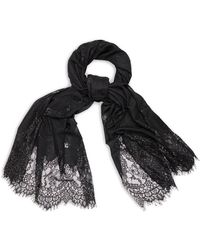 Saachi - Lace Shimmer Scarf - Lyst