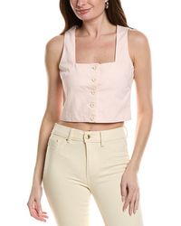 DL1961 - Lizzie Linen-Blend Top - Lyst