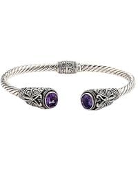Samuel B. - 18K & 3.50 Ct. Tw. Amethyst Bracelet - Lyst