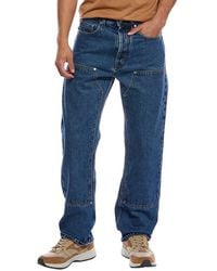 Palm Angels - Straight Medium Wash Jean - Lyst